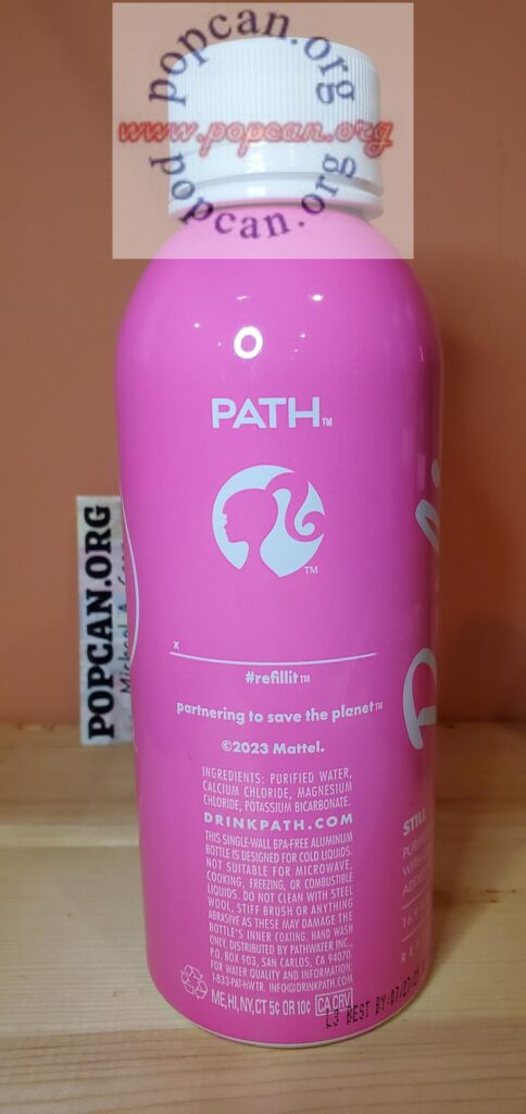 2023 Mattel copyright on bottle 2023 Mattel copyright on bottle