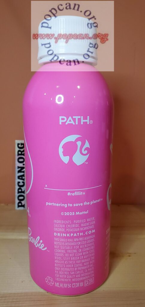 2025 Mattel copyright on bottle