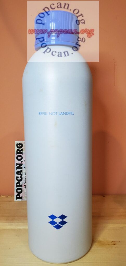 Very small logo, "Pathwater" above logo. No small print on bottle. Type of water also not listed. Prototype? Part of original coan 2020 collection