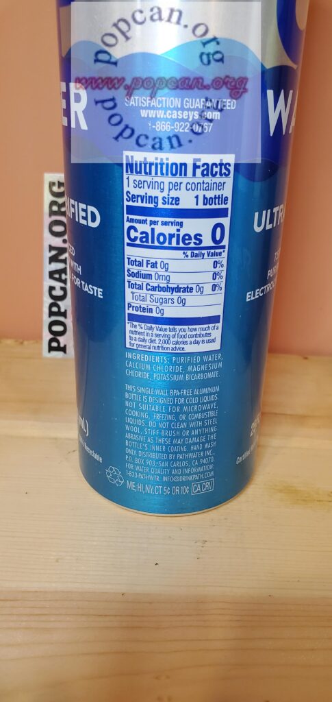 No Pathwater logo - just small print of "Distributed by Pathwater"