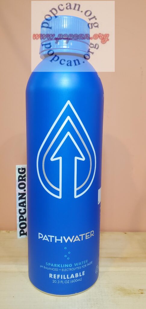 Blue plastic cap