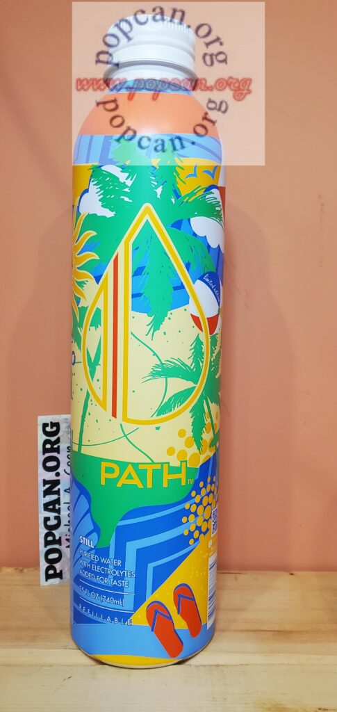 Does have "Limited Edition" on bottle twice. Inside both waterdrop logos, it DOES have blue inside logo