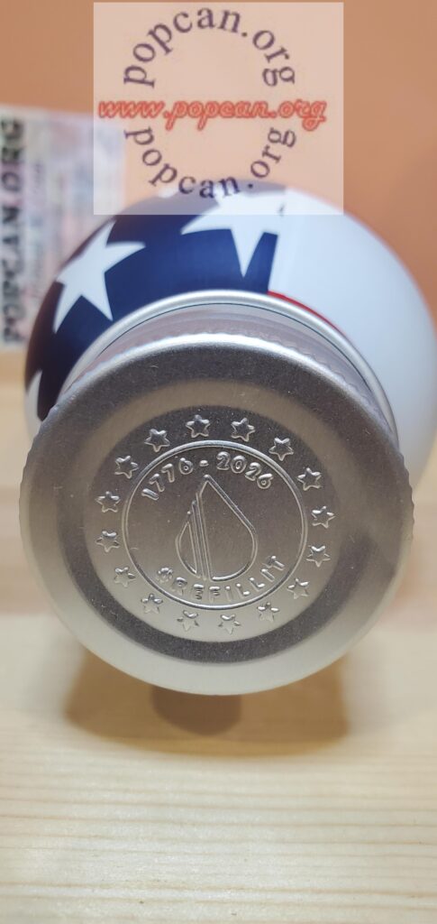 Silver Metal Cap has 1776-2026 250 Years of American Independence