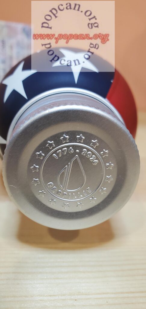 Silver Metal Cap has 1776-2026 250 Years of American Independence