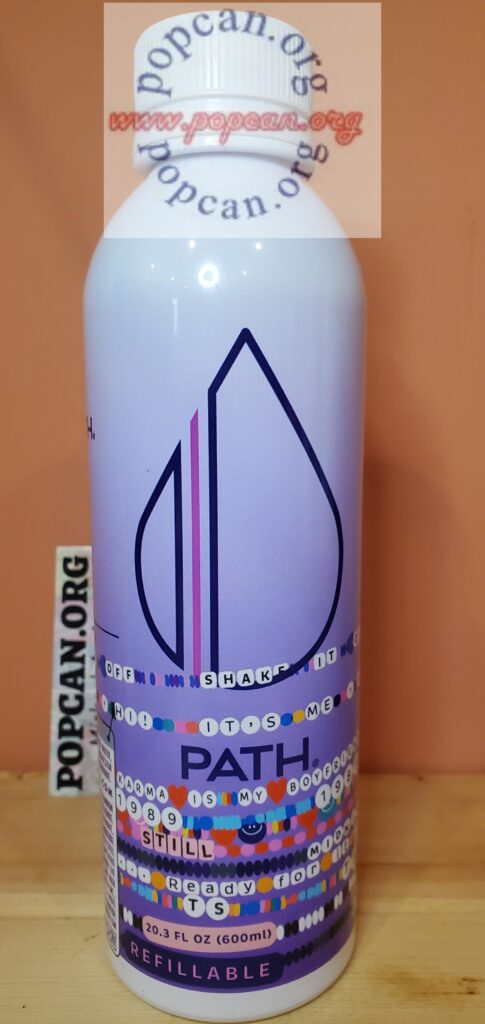 The name "Taylor Swift" is not on the bottle - just names of some of her songs/albums The name "Taylor Swift" is not on the bottle - just names of some of her songs/albums